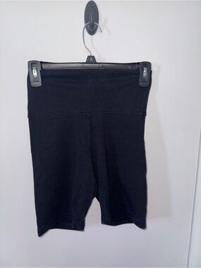 aerie Black High-Waist Bike Shorts